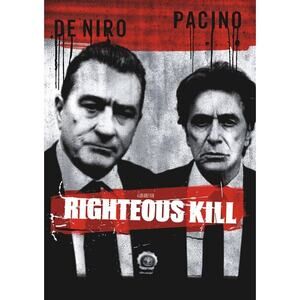Righteous Kill Movie Poster 27 x 40 One Sheet Used Condition